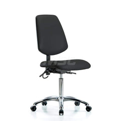 Task Chair: ESD Vinyl, Black