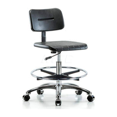 Task Chair: Polyurethane, Black