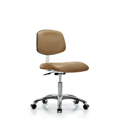 Task Chair: Vinyl, Taupe