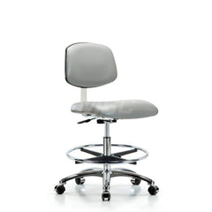 Task Chair: Vinyl, Dove