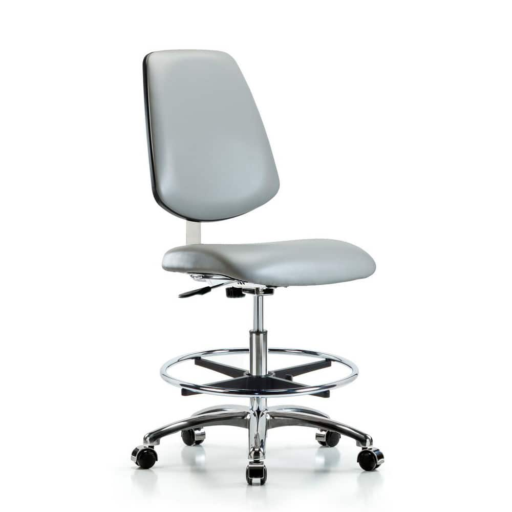 Task Chair: Vinyl, Dove