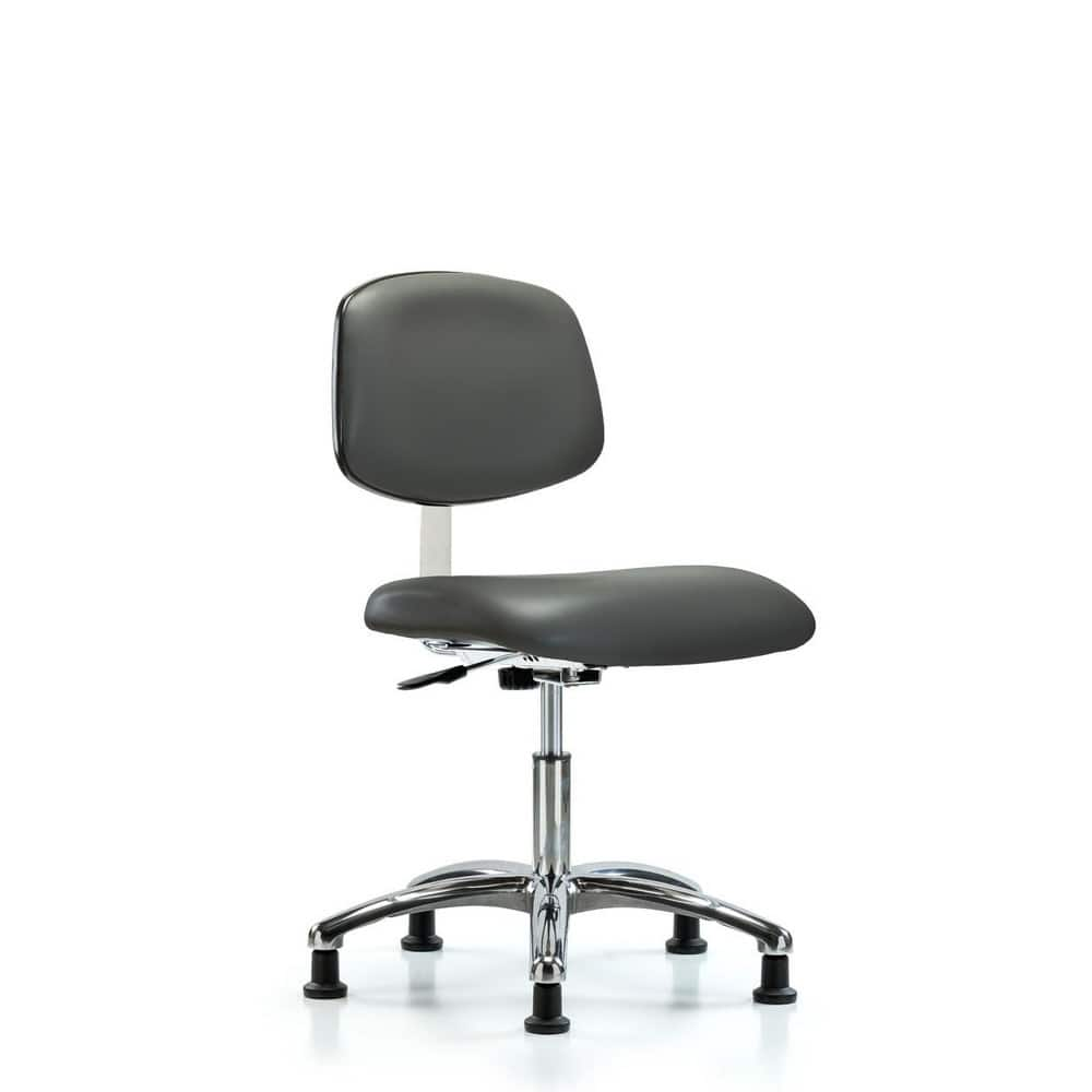 Task Chair: Vinyl, Carbon