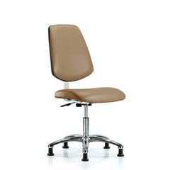 Task Chair: Vinyl, Taupe