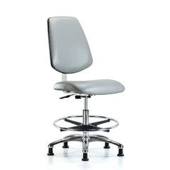 Task Chair: Vinyl, Dove