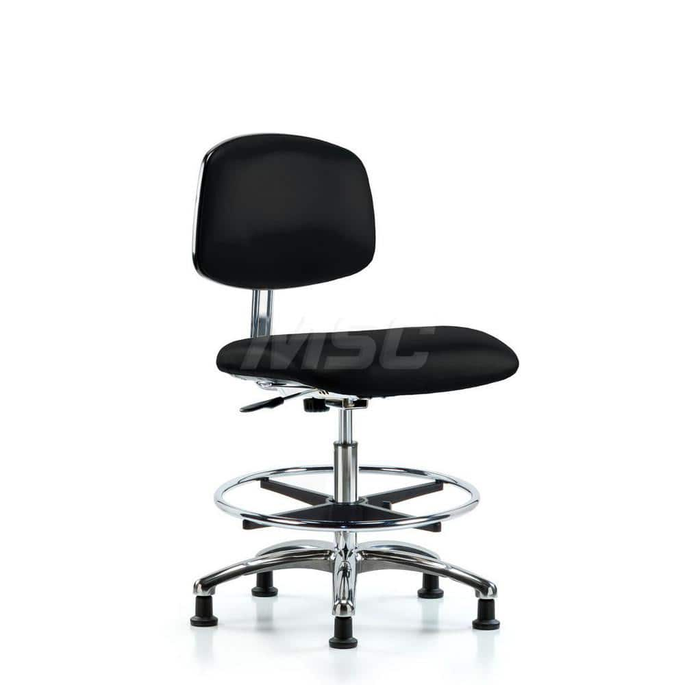 Task Chair: ESD Vinyl, Black