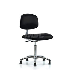 Task Chair: ESD Vinyl, Black