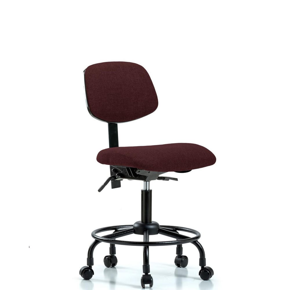 Task Chair: Olefin, Burgundy