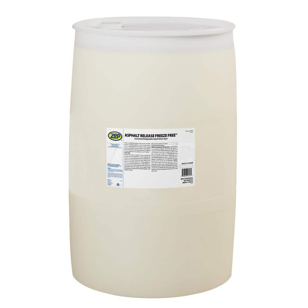 Automotive Sealants & Gasketing; Type: Asphalt Release Agent - Freeze Free; Container Size: 55 Gal. Drum; Minimum Temperature (F): 40.000; Maximum Temperature (F): 120.000; Color: White; Opaque; Container Type: Drum