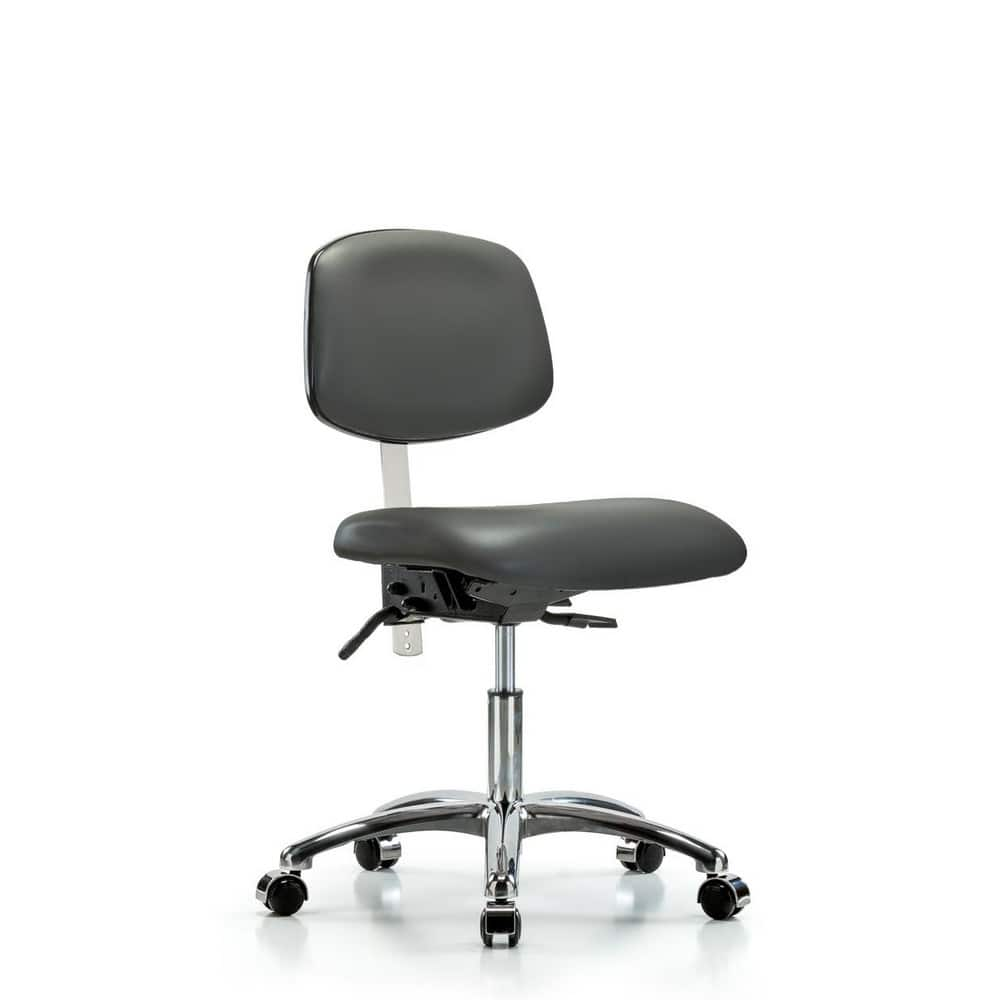 Task Chair: Vinyl, Carbon