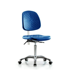 Task Chair: Polyurethane, Blue