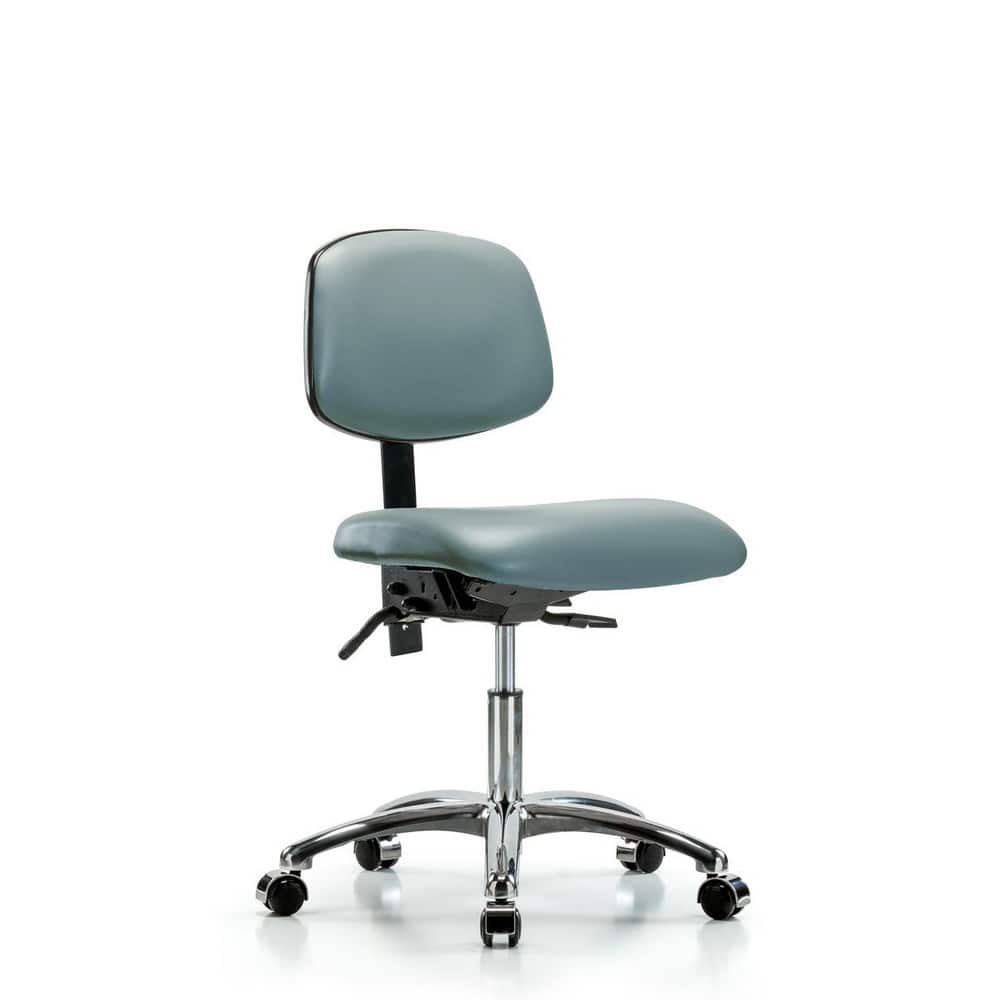 Task Chair: Vinyl, Storm