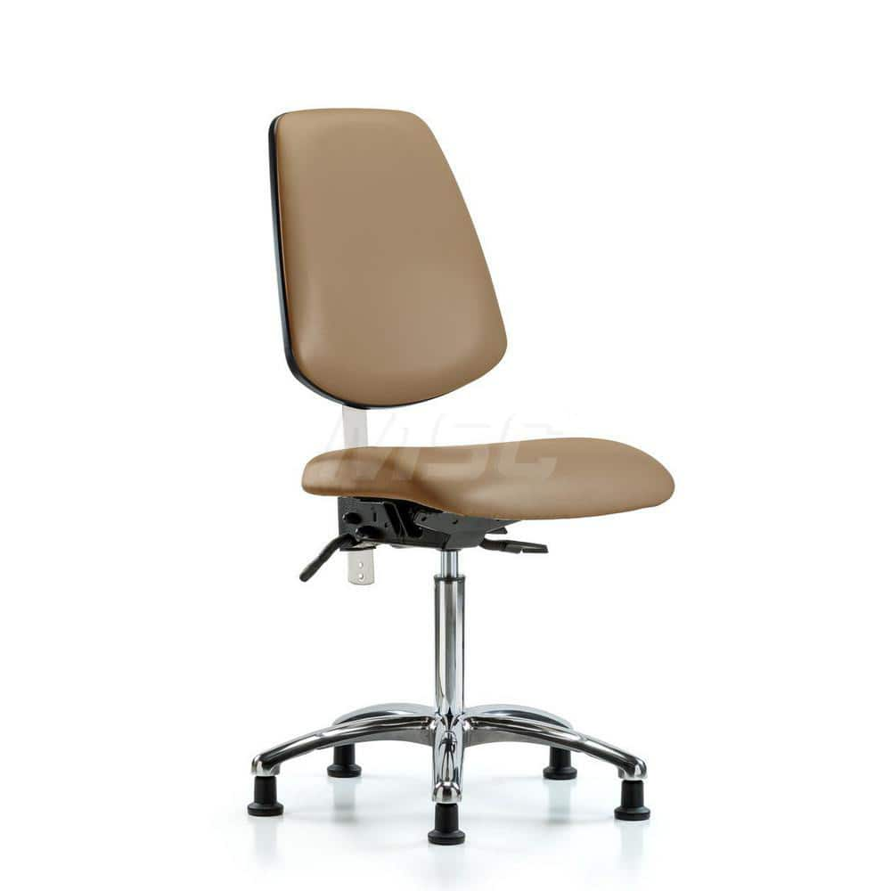 Task Chair: Vinyl, Taupe