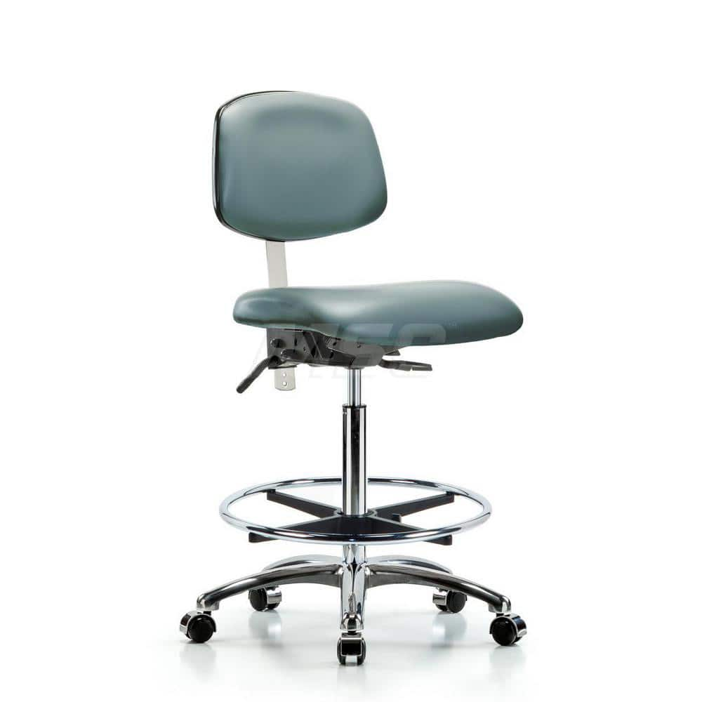 Task Chair: Vinyl, Storm