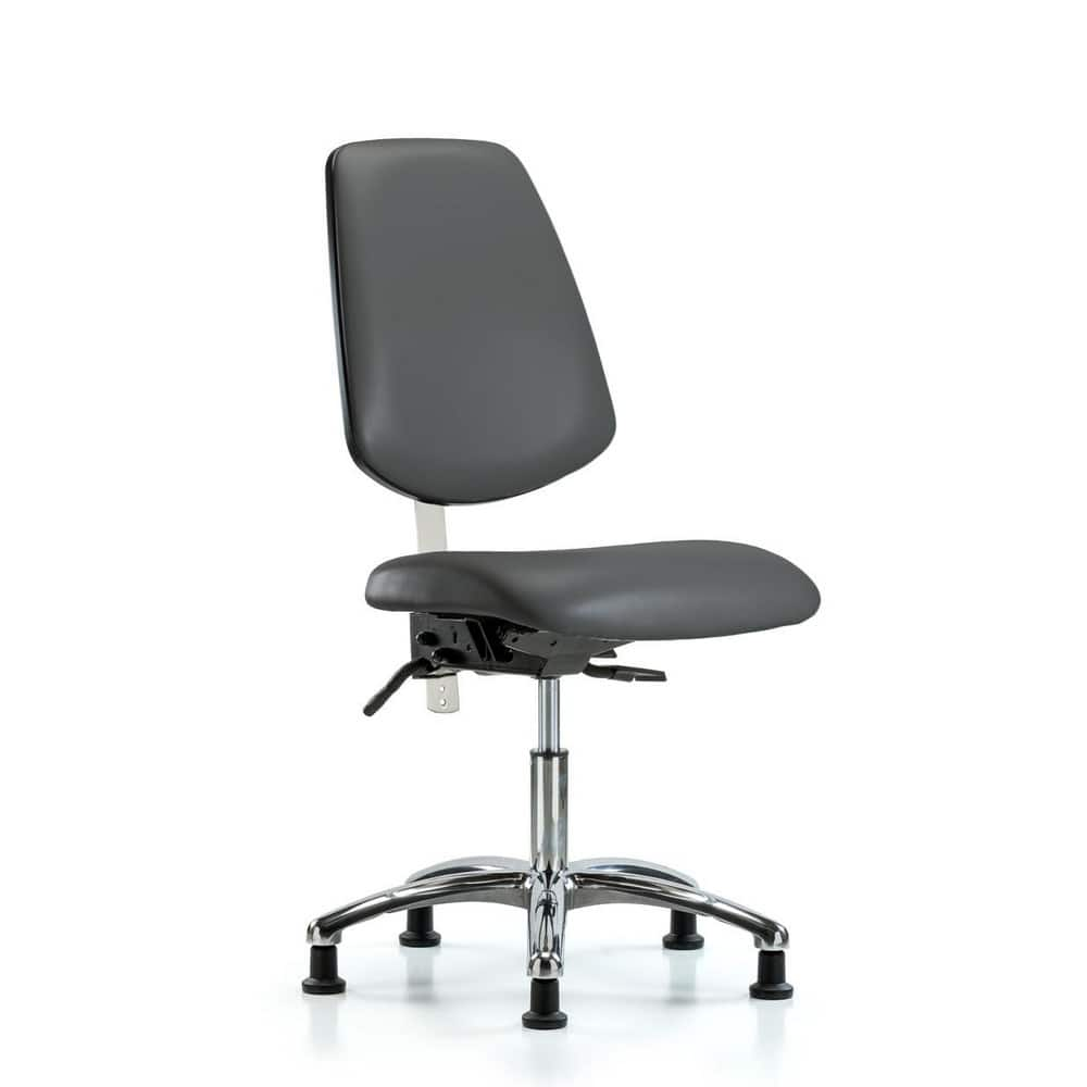 Task Chair: Vinyl, Carbon