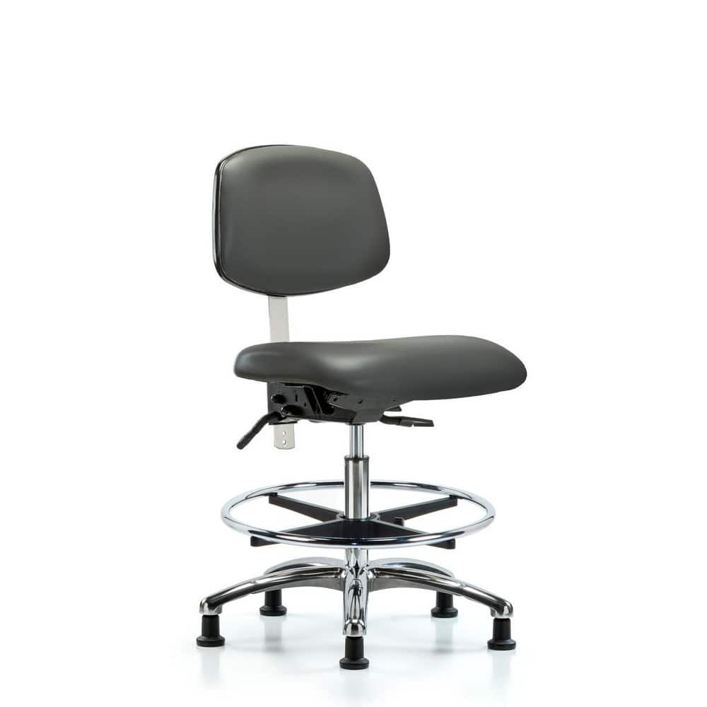 Task Chair: Vinyl, Carbon