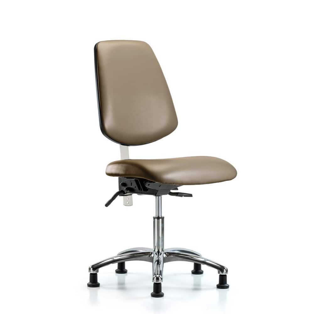 Task Chair: Vinyl, Taupe