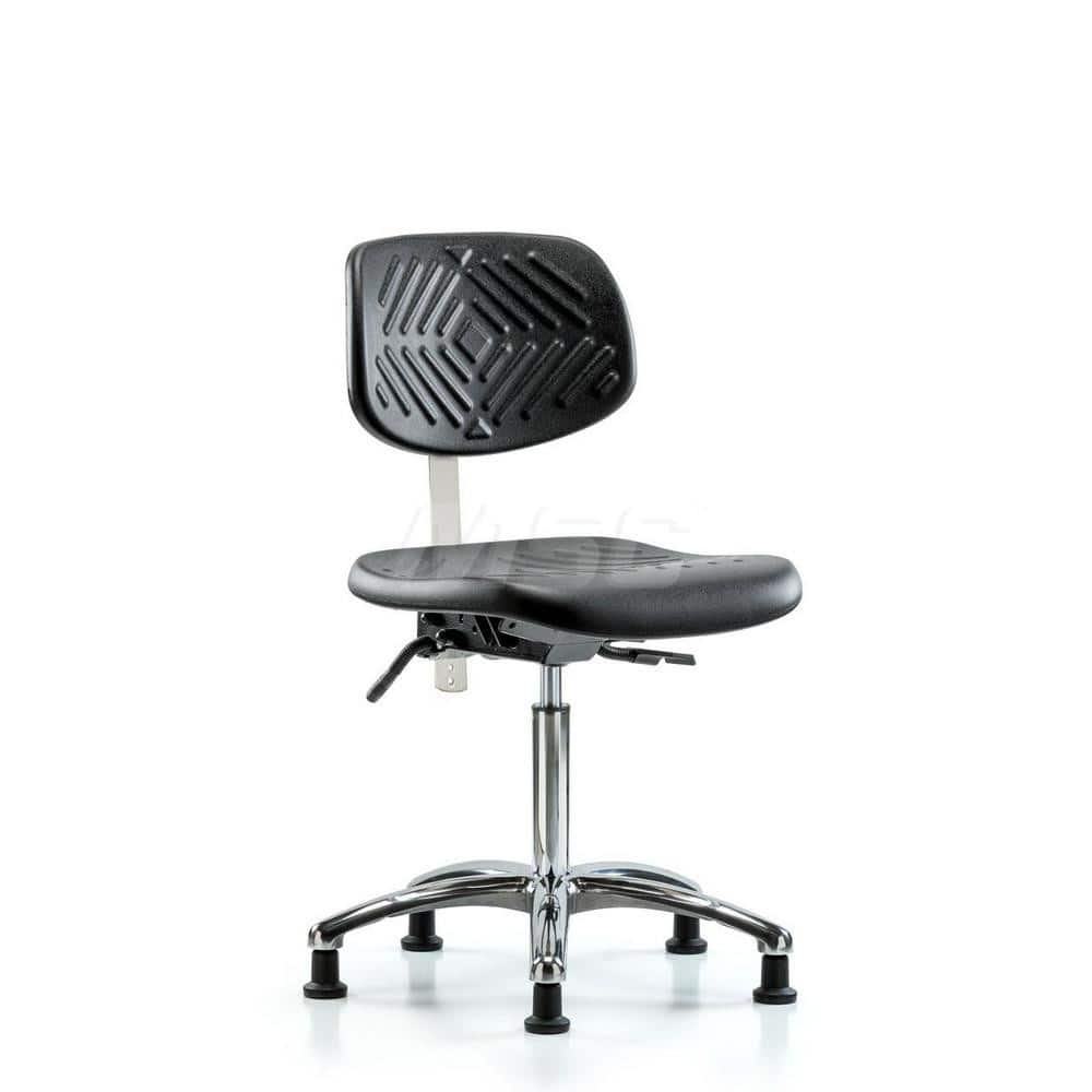 Task Chair: Polyurethane, Black