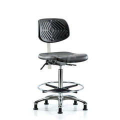 Task Chair: Polyurethane, Black