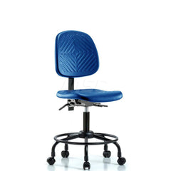 Task Chair: Polyurethane, Blue