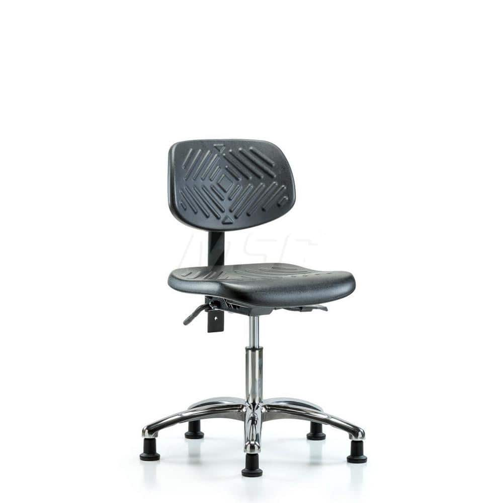 Task Chair: Polyurethane, Black