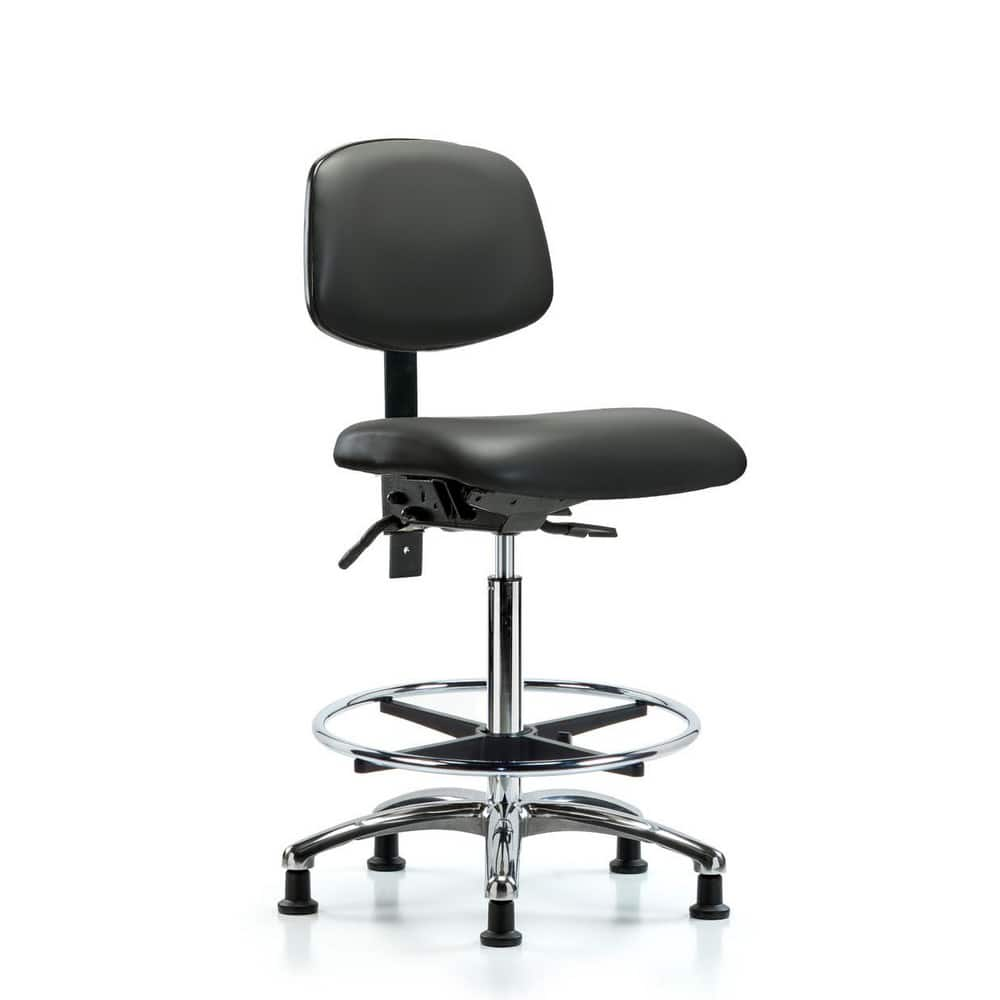 Task Chair: Vinyl, Carbon