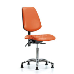 Task Chair: Vinyl, Orange Kist