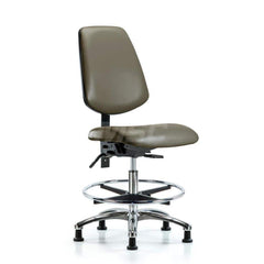 Task Chair: Vinyl, Taupe