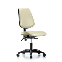 Task Chair: Vinyl, Adobe White