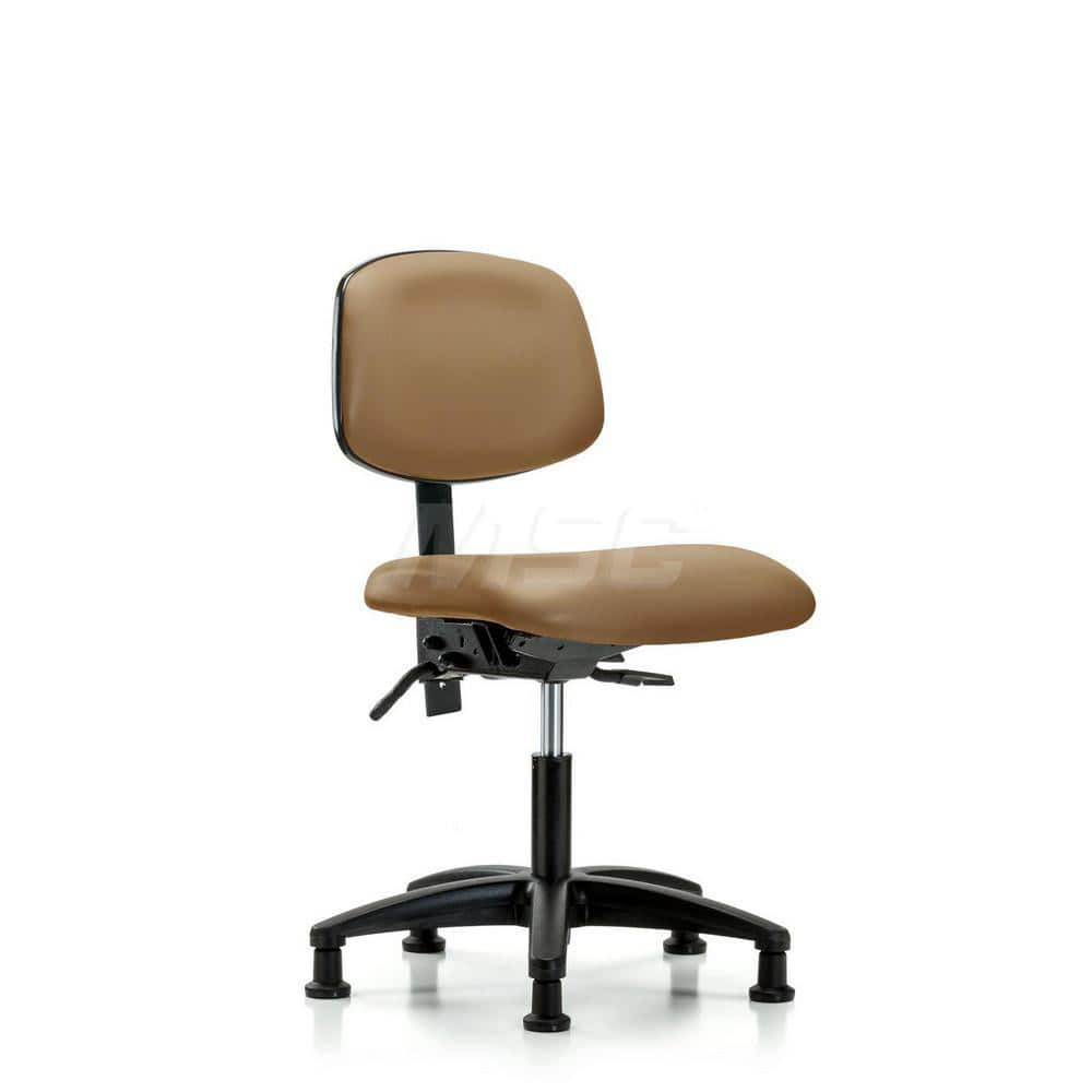 Task Chair: Vinyl, Taupe