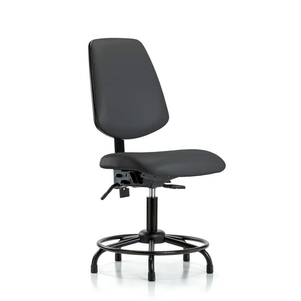 Task Chair: Vinyl, Charcoal