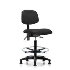 Task Chair: Vinyl, Black