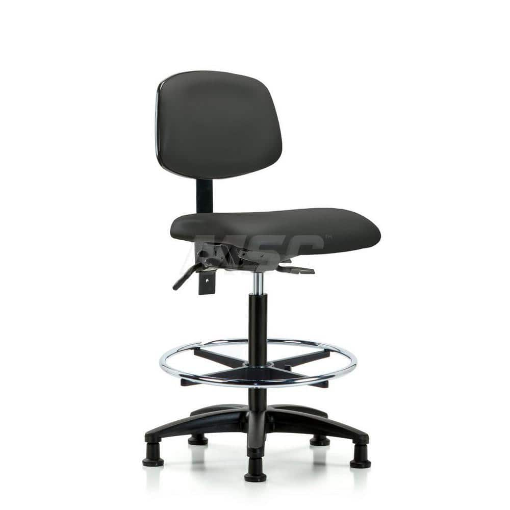 Task Chair: Vinyl, Charcoal