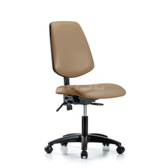 Task Chair: Vinyl, Taupe