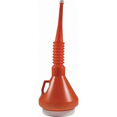 Funnel King - Oil Funnels & Can Oiler Accessories Type: Flexible Spout Material: Polyethylene - Benchmark Tooling