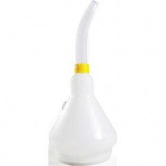 Funnel King - Oil Funnels & Can Oiler Accessories Type: Flexible Spout Material: Polyethylene - Benchmark Tooling