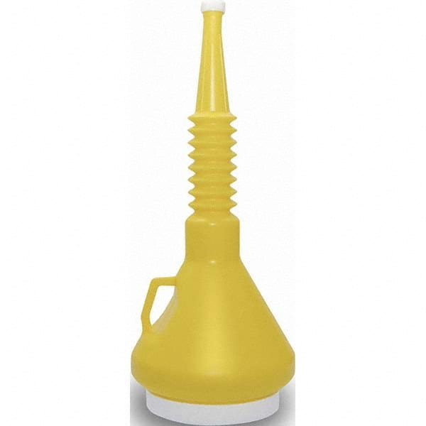 Funnel King - Oil Funnels & Can Oiler Accessories Type: Flexible Spout Material: Polyethylene - Benchmark Tooling