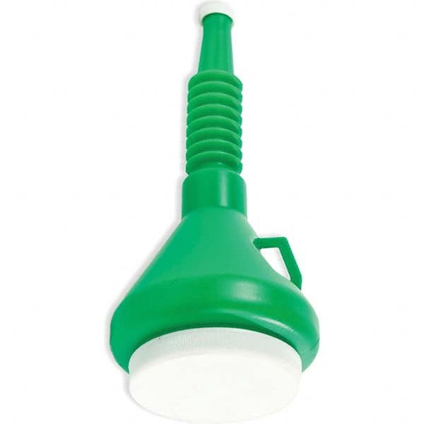 Funnel King - Oil Funnels & Can Oiler Accessories Type: Flexible Spout Material: Polyethylene - Benchmark Tooling