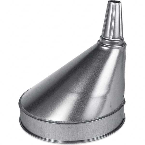 Funnel King - Oil Funnels & Can Oiler Accessories Type: Funnel Material: Galvanized Steel - Benchmark Tooling