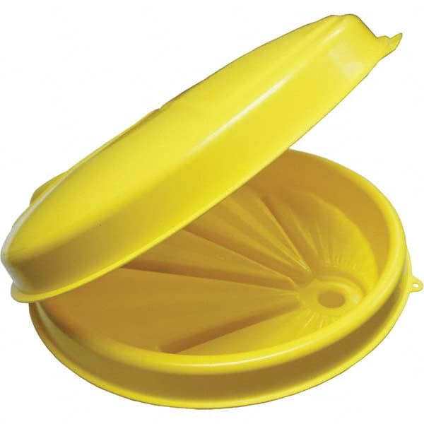 Funnel King - Drum Funnels & Funnel Covers Type: Drum Funnel w/Cover Compatible Drum/Pail Capacity (Gal.): 2 - Benchmark Tooling