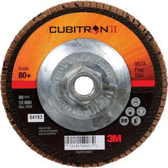 3M - Flap Discs Abrasive Type: Coated Flap Disc Type: Type 27 - Benchmark Tooling