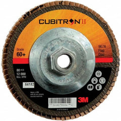 3M - Flap Discs Abrasive Type: Coated Flap Disc Type: Type 27 - Benchmark Tooling