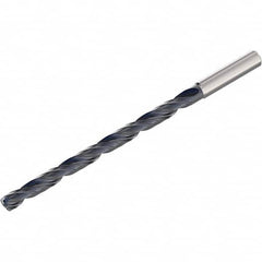 Seco - 4.6mm 140° 2-Flute Solid Carbide Extra Length Drill Bit - Benchmark Tooling