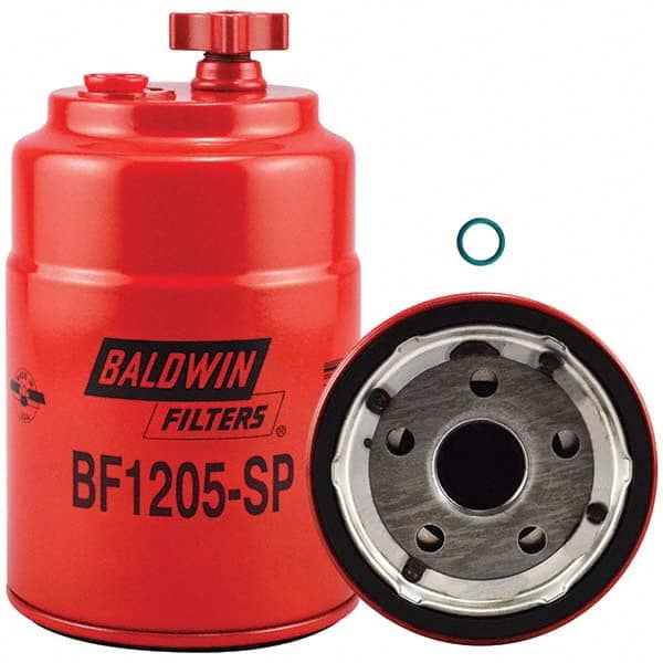Baldwin Filters - 1 Thread 6-1/16" OAL x 3-11/16" OD Automotive Fuel/Water Separator Element - Benchmark Tooling