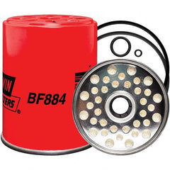 Baldwin Filters - 4-7/16" OAL x 3-15/32" OD Automotive Fuel Filter - Benchmark Tooling