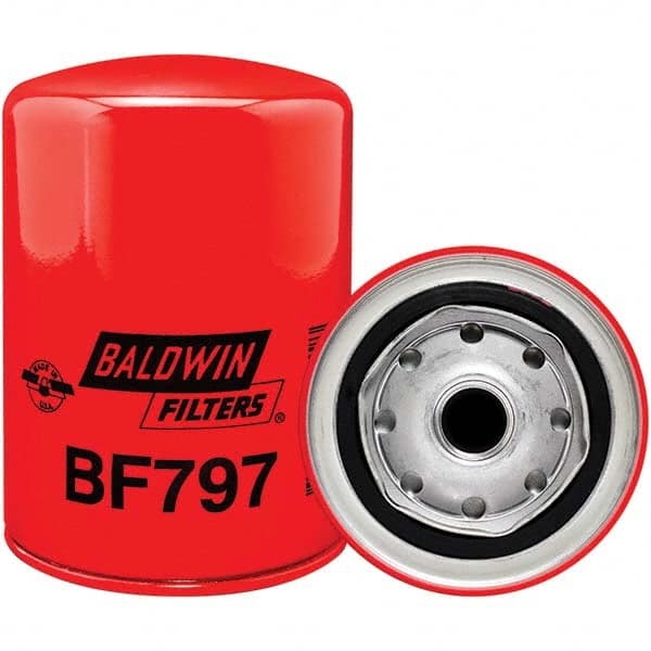 Baldwin Filters - 3/4 Thread 5-3/8" OAL x 3-11/16" OD Automotive Fuel Filter - Benchmark Tooling