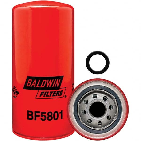 Baldwin Filters - 1 Thread 8-1/32" OAL x 3-11/16" OD Automotive Fuel Filter - Benchmark Tooling