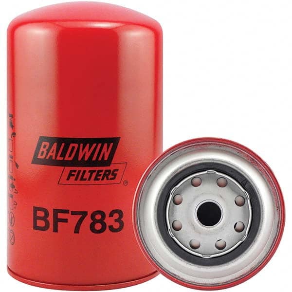 Baldwin Filters - 3/4 Thread 7-11/32" OAL x 4-1/4" OD Automotive Fuel Filter - Benchmark Tooling