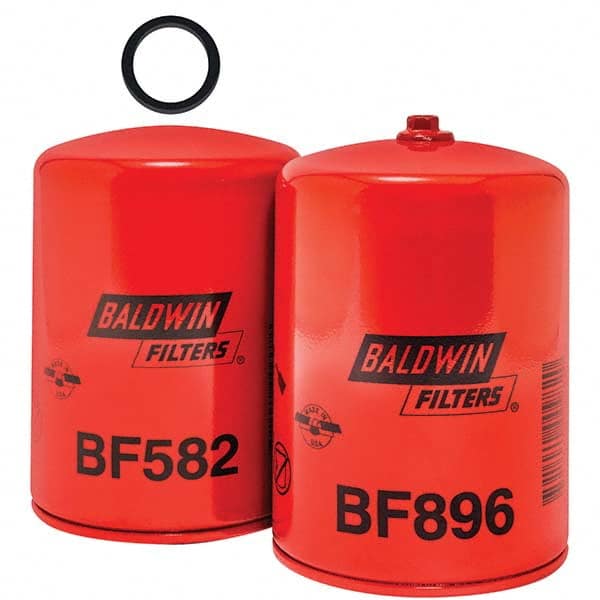 Baldwin Filters - 13/16 Thread 5-21/32" OAL x 3-11/16" OD Automotive Fuel Filter - Benchmark Tooling