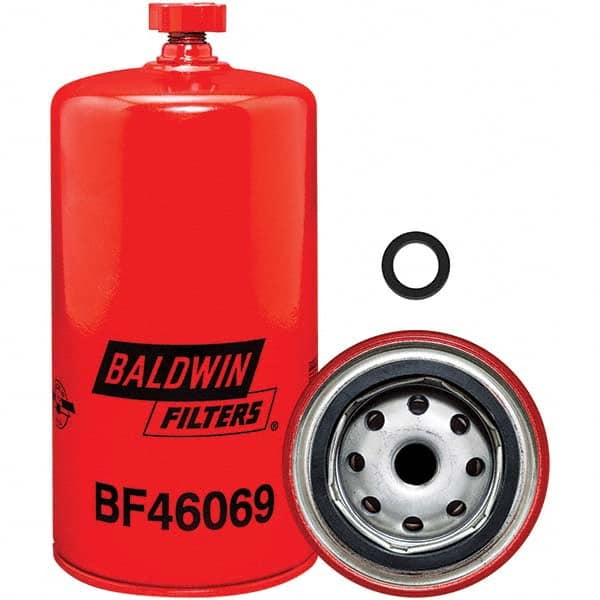 Baldwin Filters - 7-31/32" OAL x 3-23/32" OD Automotive Fuel/Water Separator Element - Benchmark Tooling