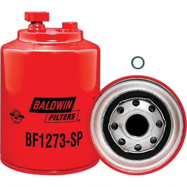 Baldwin Filters - 1 Thread 6-9/16" OAL x 4-1/4" OD Automotive Fuel/Water Separator Element - Benchmark Tooling